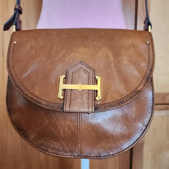 TIGNANELLO VINTAGE LEATHER CROSSBODY- LAREDO - Picture 2 of 11